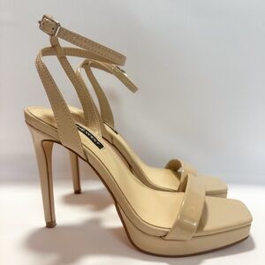 Nine West Women's Loola ankle strap high stiletto sandals